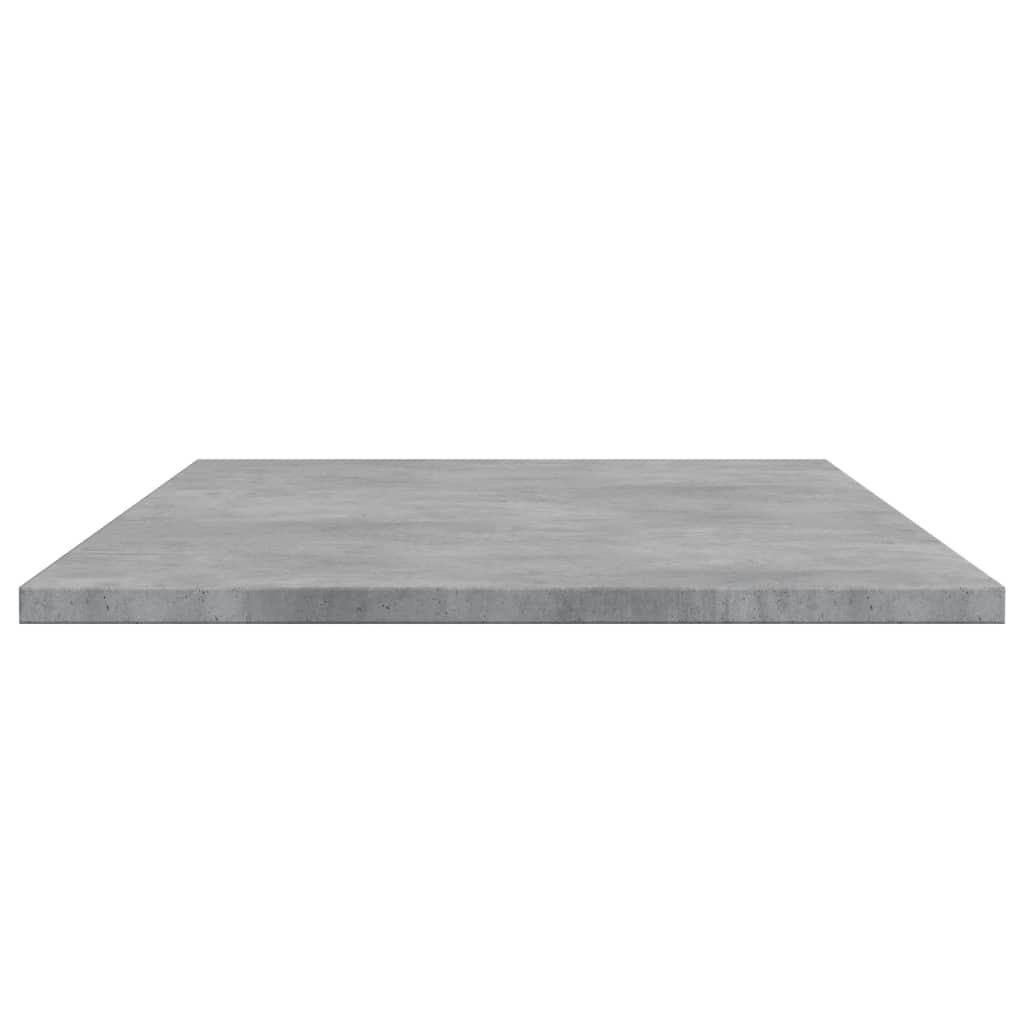 Wandschappen 4 st 100x40x1,5 cm bewerkt hout betongrijs