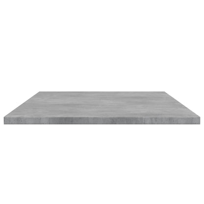 Wandschappen 4 st 100x40x1,5 cm bewerkt hout betongrijs