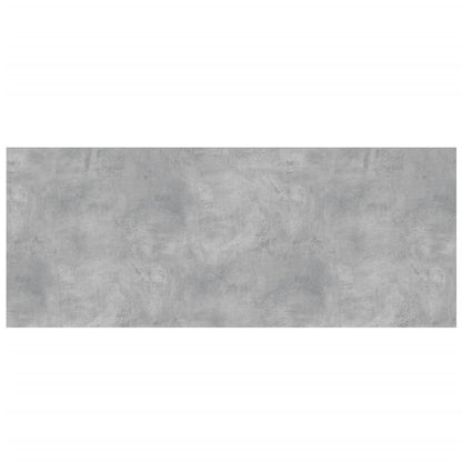 Wandschappen 4 st 100x40x1,5 cm bewerkt hout betongrijs