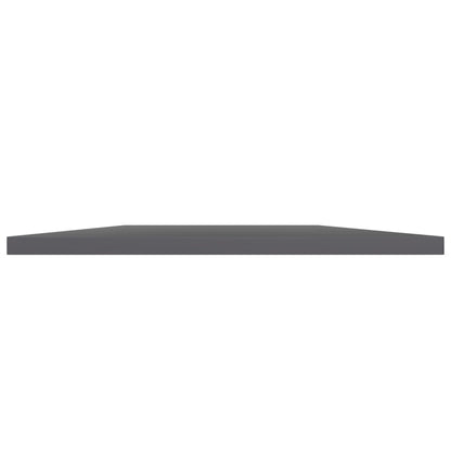 Wandschappen 100X40X1,5 Cm Spaanplaat Hoogglans Grijs 4