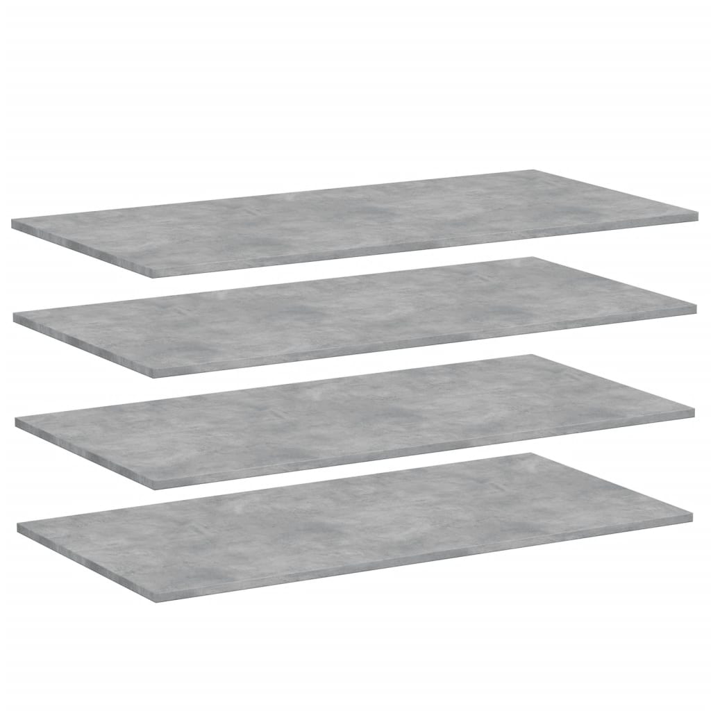 Wandschappen 100X50X1,5 Cm Bewerkt Hout Betongrijs 4