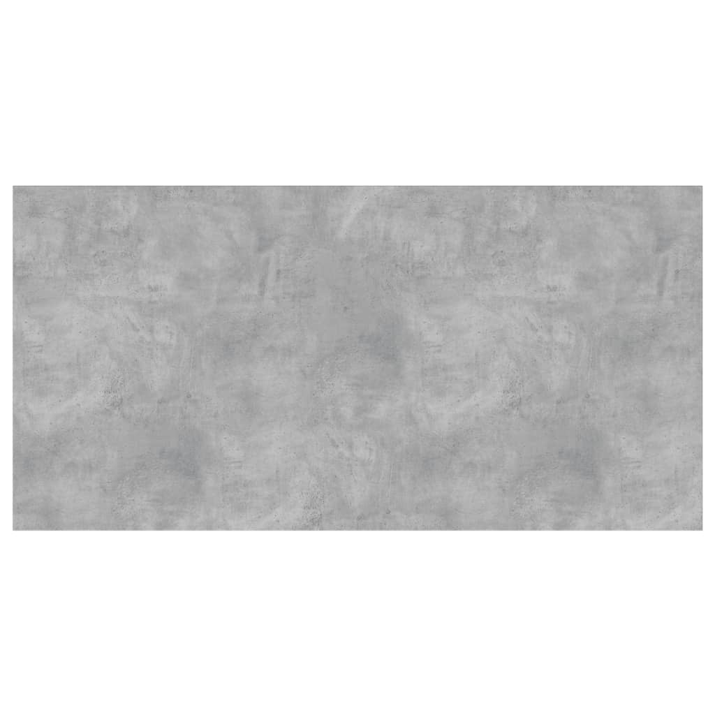 Wandschappen 100X50X1,5 Cm Bewerkt Hout Betongrijs 4