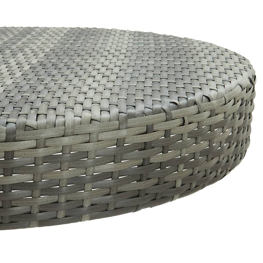 -Delige Tuinbarset Met Kussens Poly Rattan 5 Grijs