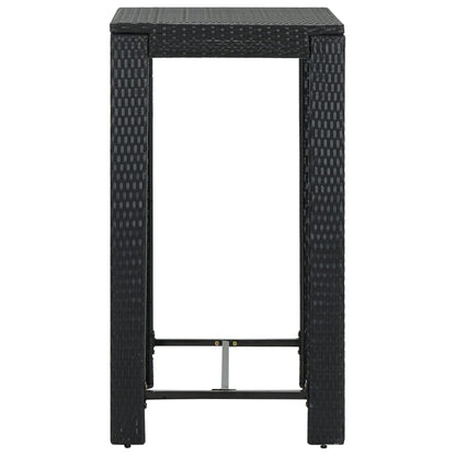 5-Delige Tuinbarset Met Kussens Poly Rattan 4
