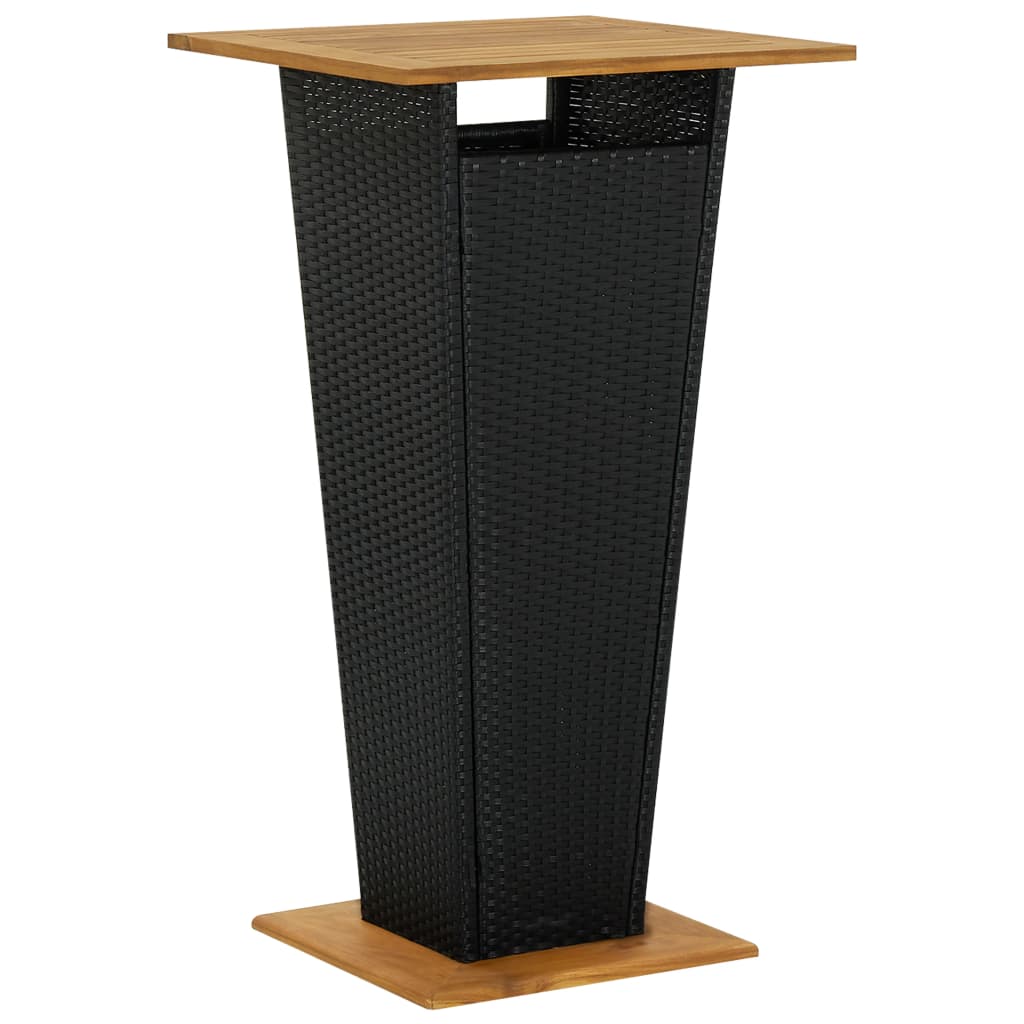 5-Delige Tuinbarset Met Kussens Poly Rattan 4
