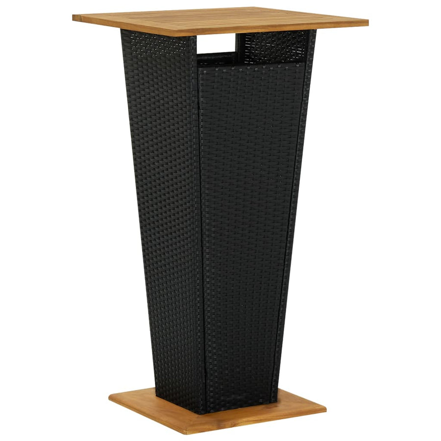 3-Delige Tuinbarset Met Kussens Poly Rattan 2