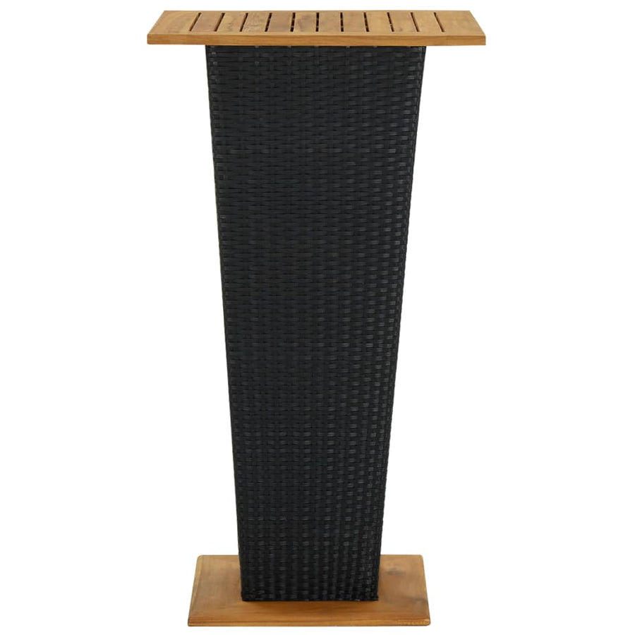 3-Delige Tuinbarset Met Kussens Poly Rattan 2
