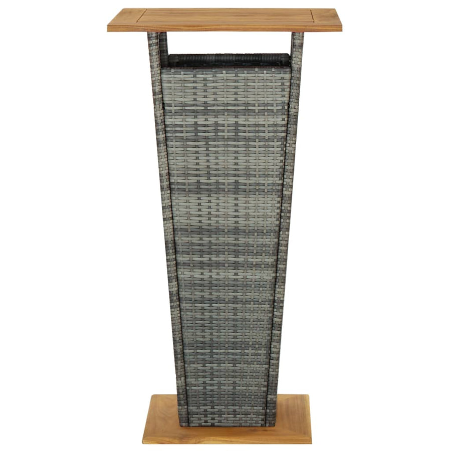 3-Delige Tuinbarset Met Kussens Poly Rattan 2