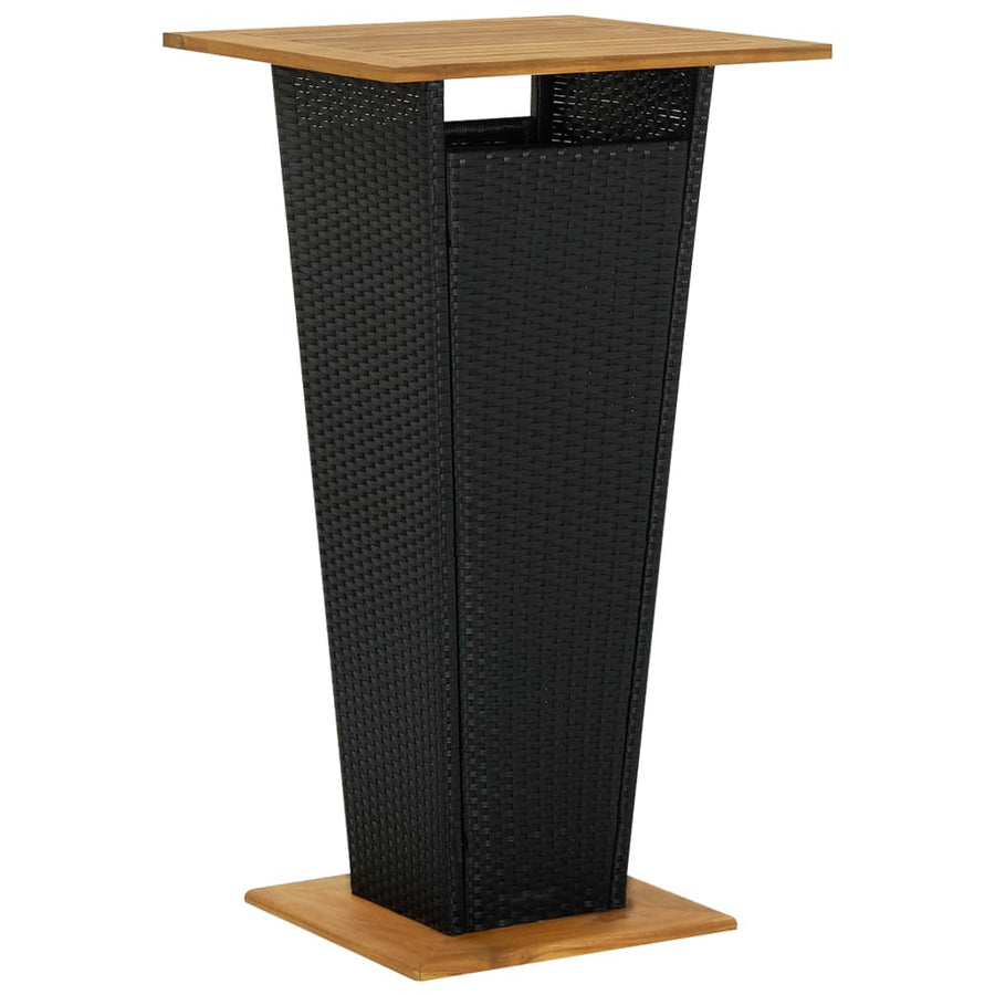 5-Delige Tuinbarset Met Kussens Poly Rattan 4