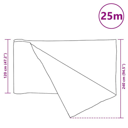 Privacynet 75 G/M² 1,2X25 M Hdpe Zwart 1.2 x 25 m (75 g)