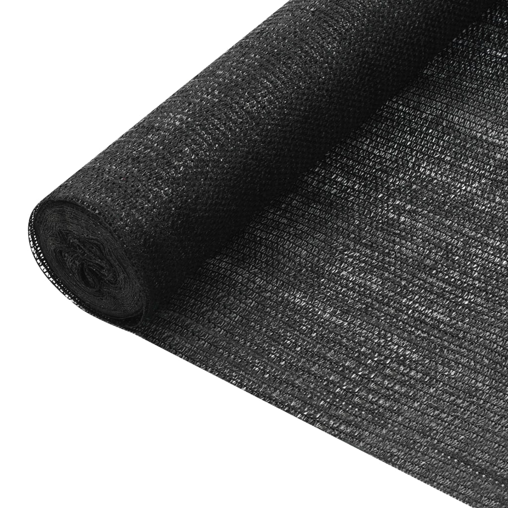 Privacynet 75 G/M² 1,8X25 M Hdpe Zwart 1.8 x 25 m (75 g)