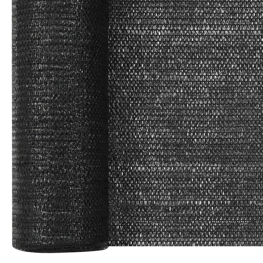 Privacynet 75 G/M² 2X10 M Hdpe Zwart Zwart 2 x 10 m (75 g/m²)