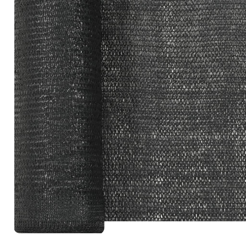 Privacynet 150 G/M² 2X25 M Hdpe Zwart 2 x 25 m (150 g)