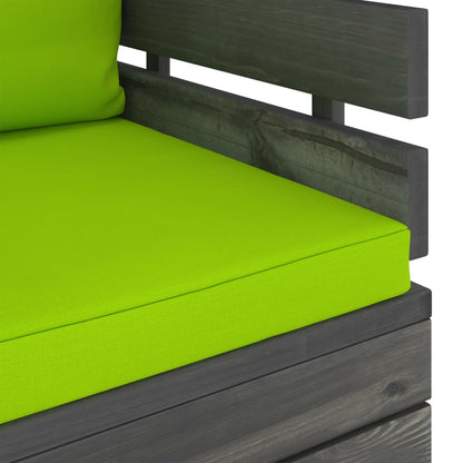 Tuinfauteuil Met Kussens Pallet Grenenhout 1