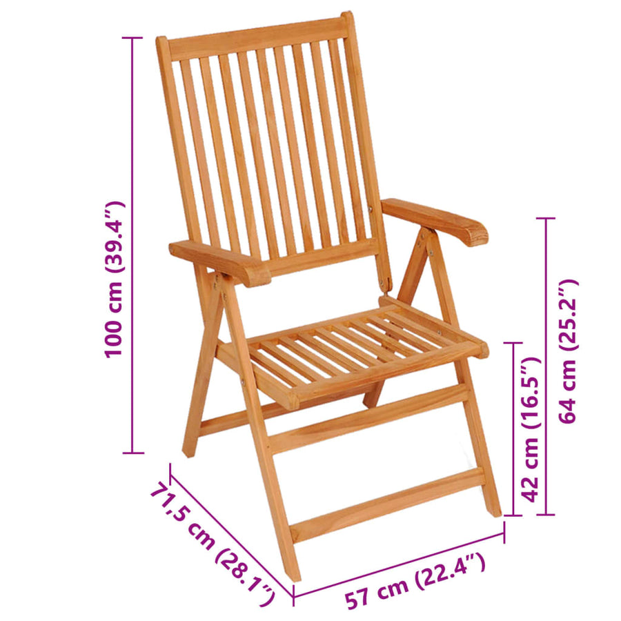 Tuinstoelen Met Rood Geruite Kussens Massief Teakhout 2 Rood ruitpatroon