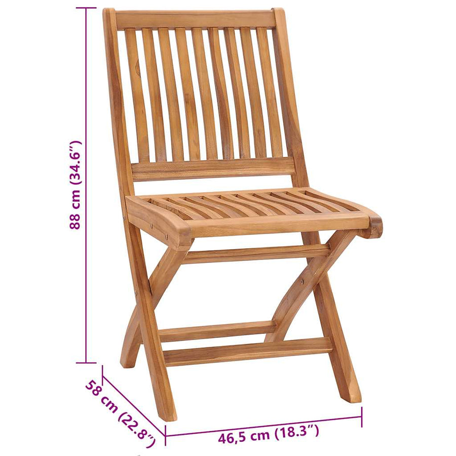 Tuinstoelen Met Kleurige Kussens Massief Teakhout Crème 1 2