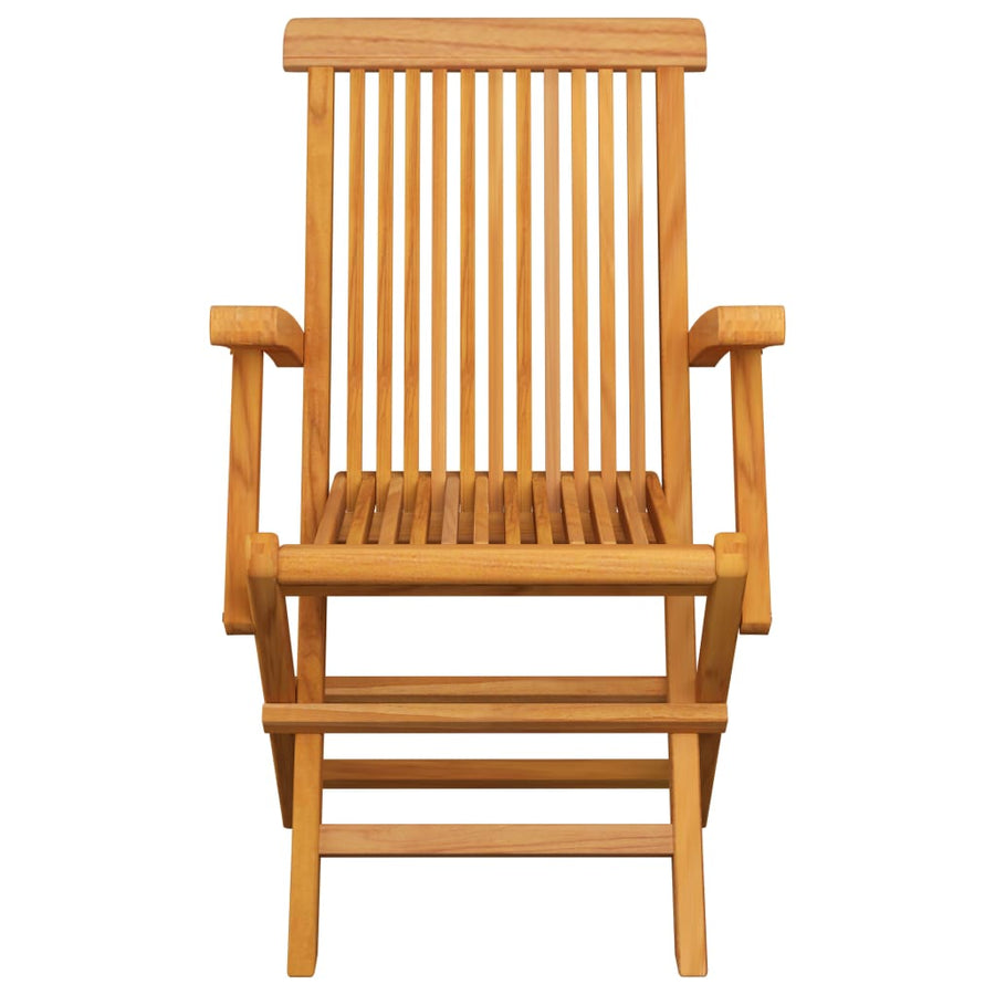 Tuinstoelen 3 St Met Wijnrode Kussens Massief Teakhout Wijnrood