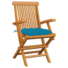 Tuinstoelen Met E Kussens Massief Teakhout 6
