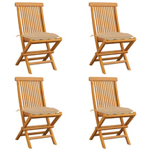 Tuinstoelen Met Kussens Massief Teakhout 4