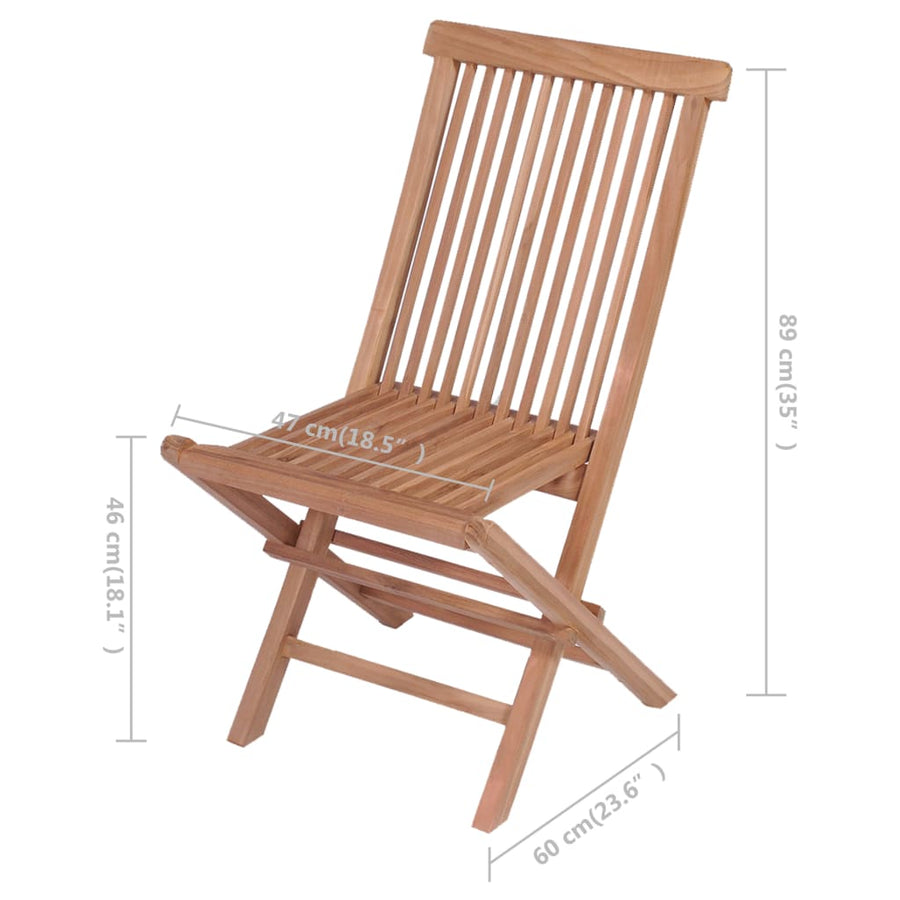 Tuinstoelen Met Kussens Massief Teakhout 4