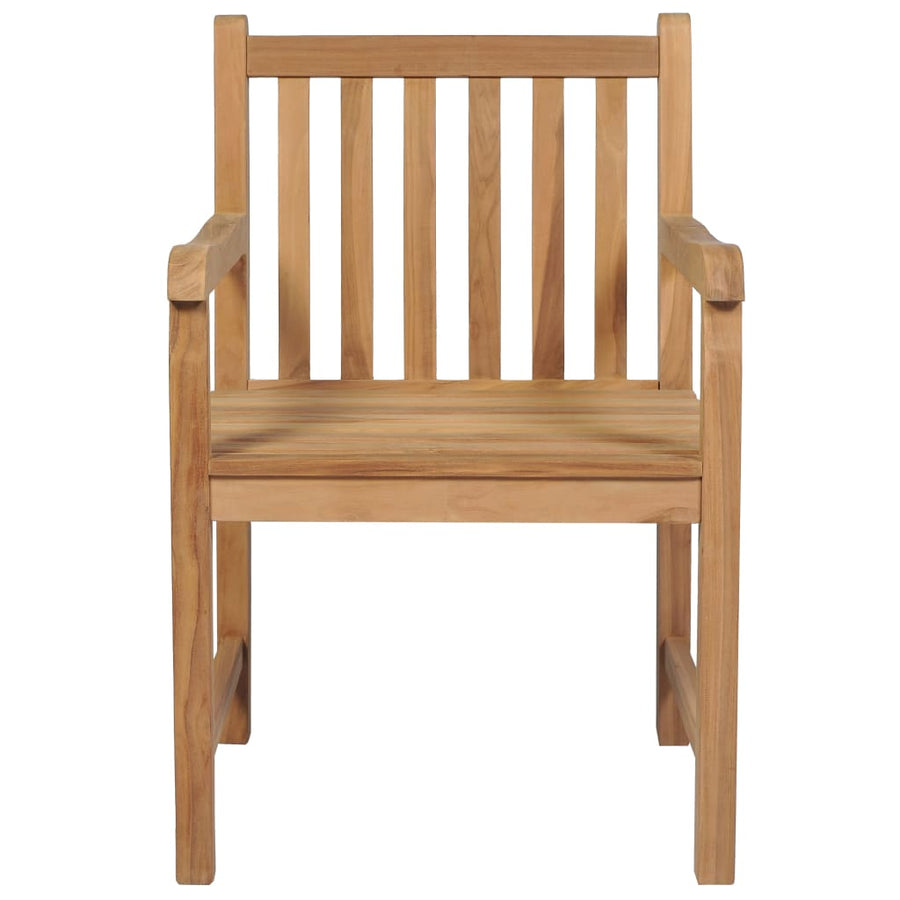 Tuinstoelen Met Kussens Massief Teakhout 2