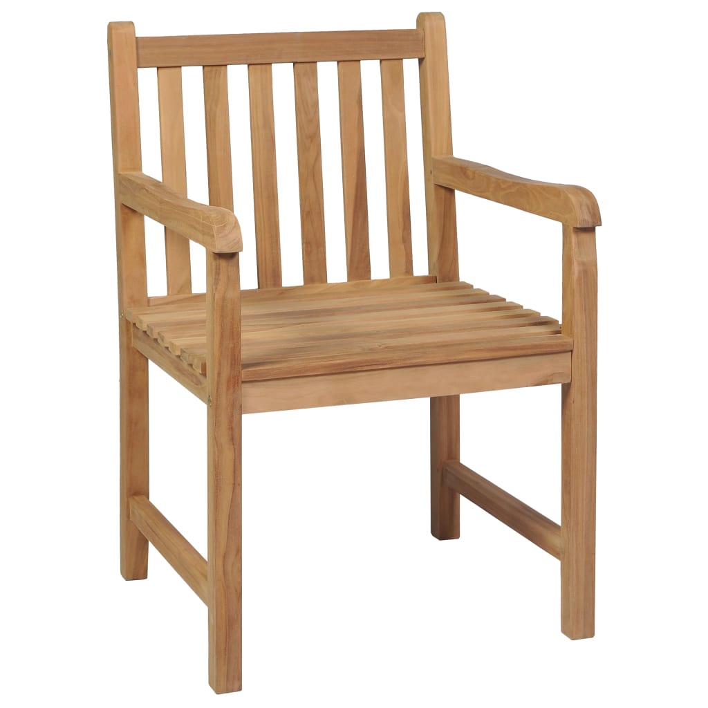 Tuinstoelen Met Kussens Massief Teakhout 1 2 Taupe