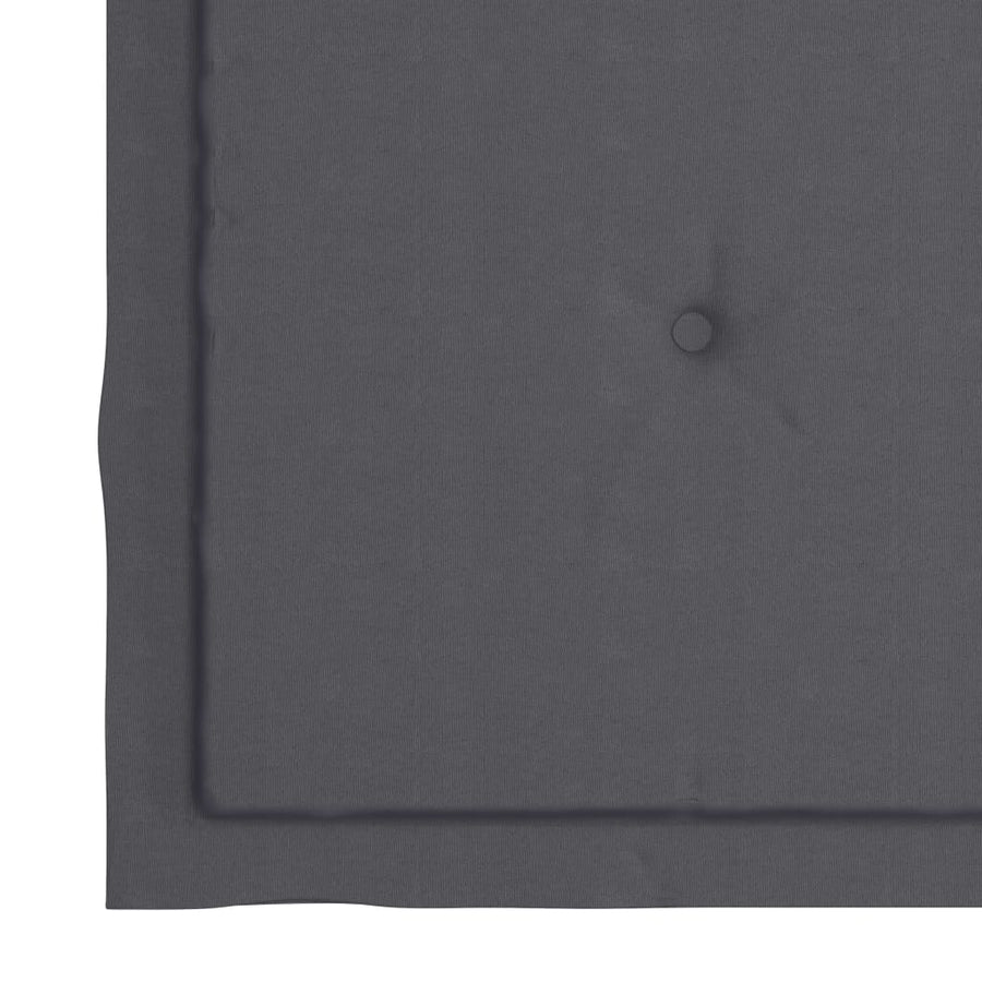 Tuinstoelen Met Kleurige Kussens Massief Teakhout 2 Antraciet