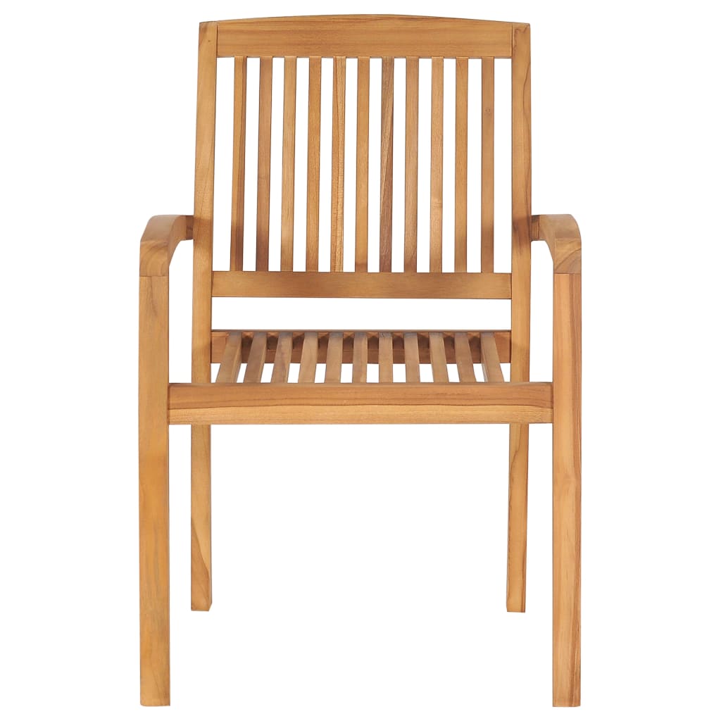Tuinstoelen Met E Kussens Massief Teakhout 2 Blauw
