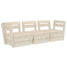 Tuinbank 3-Zits Pallet Geïmpregneerd Vurenhout Driezitsbank