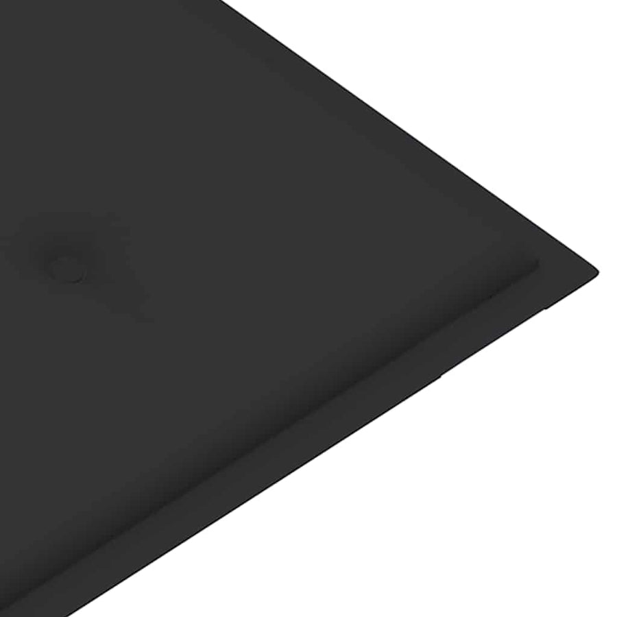 Tuinbank Met Kussen 120 Cm Massief Acaciahout 120 x 50 x 4 cm Antraciet