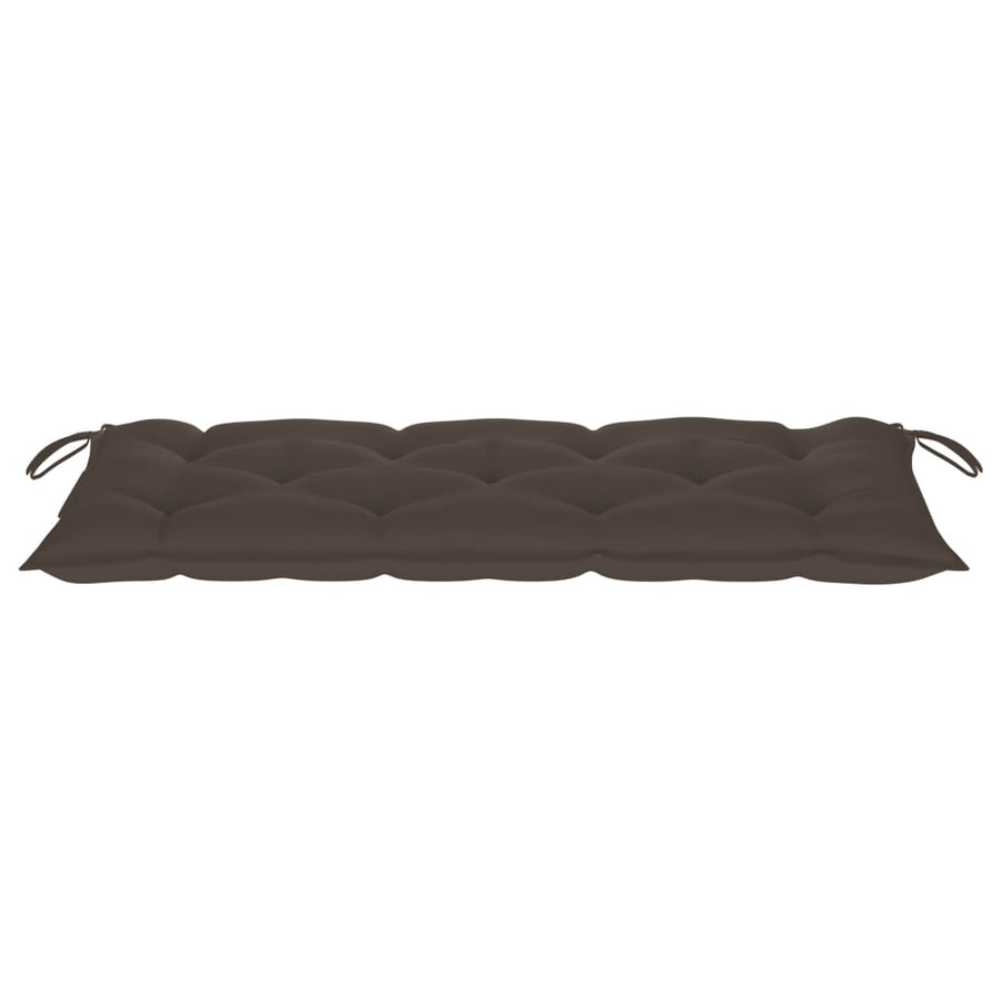 Tuinbank Met Kussen 120 Cm Massief Acaciahout 120 x 50 x 7 cm