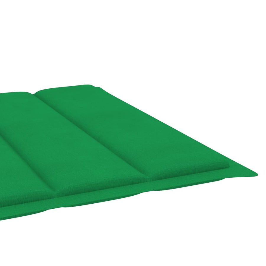 Ligbed 2-Persoons Met Kussens Bamboe Groen