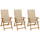Tuinstoelen 3 st inklapbaar massief acaciahout
