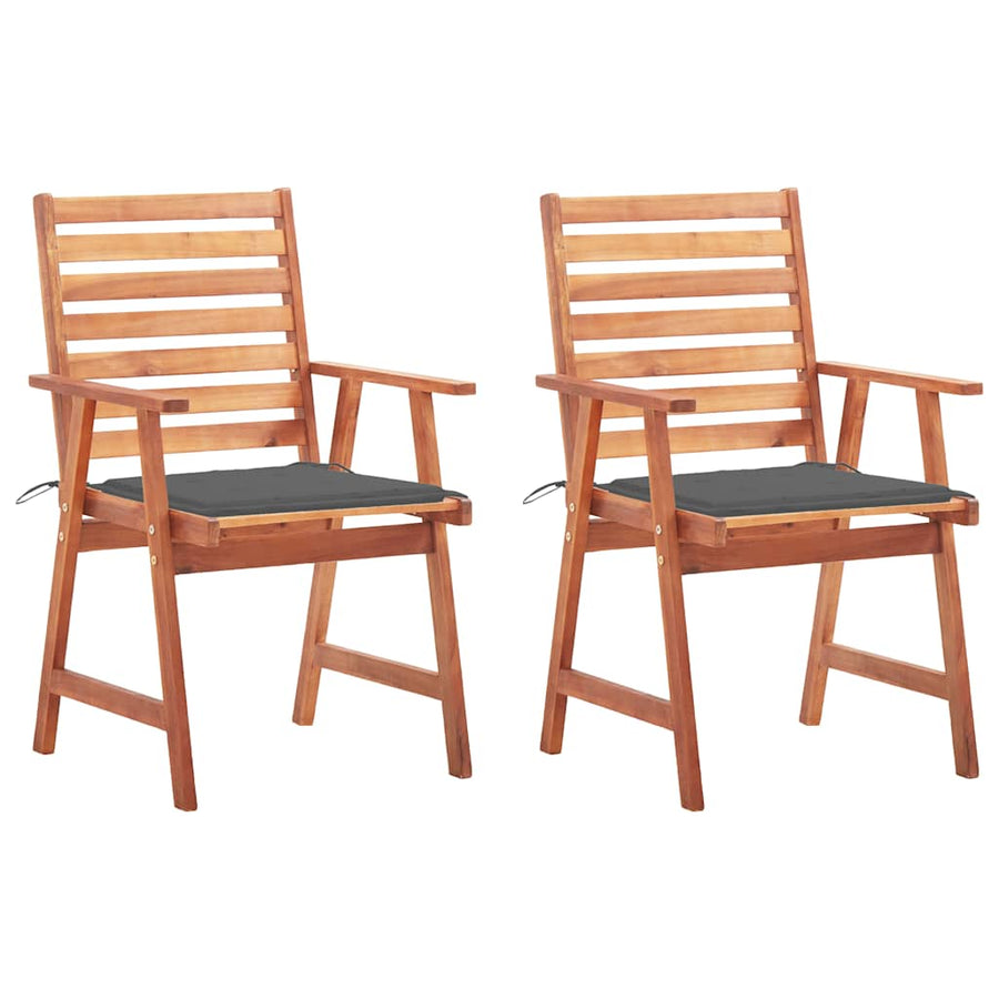 Tuinstoelen Met Kussens Massief Acaciahout 2