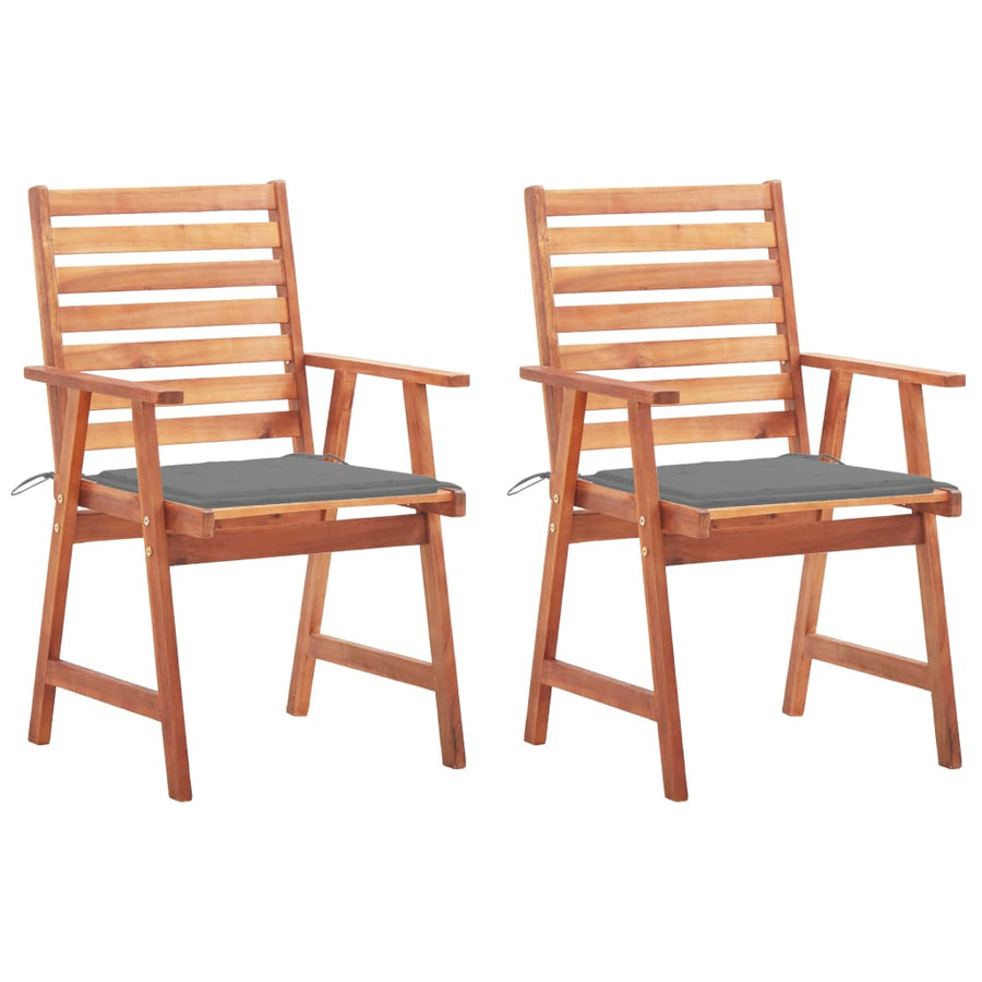 Tuinstoelen Met Kussens Massief Acaciahout 2