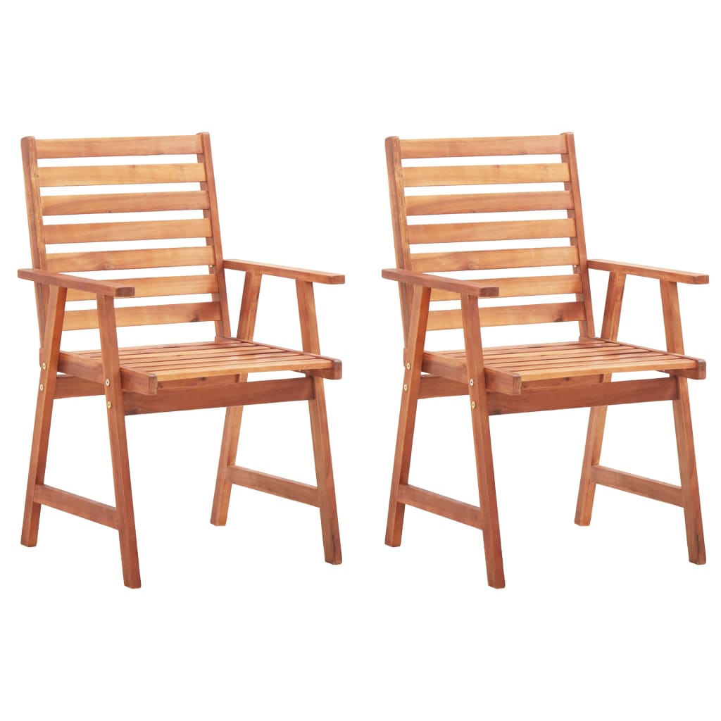 Tuinstoelen Met Kussens Massief Acaciahout 2