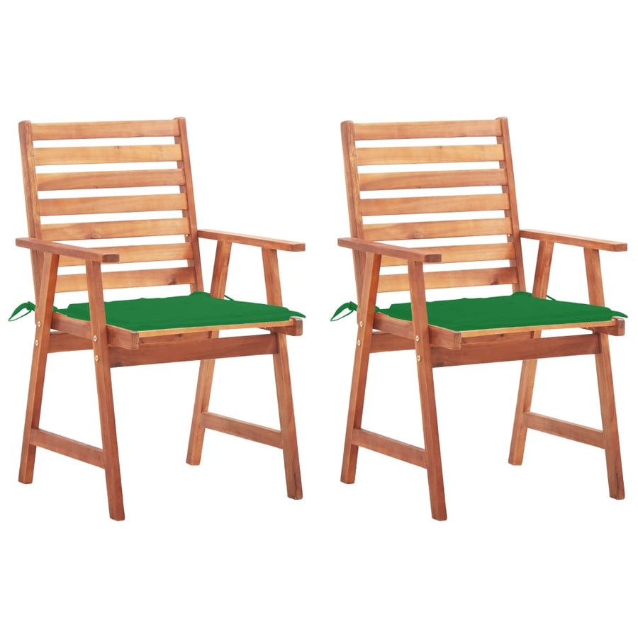 Tuinstoelen Met Kussens Massief Acaciahout 2