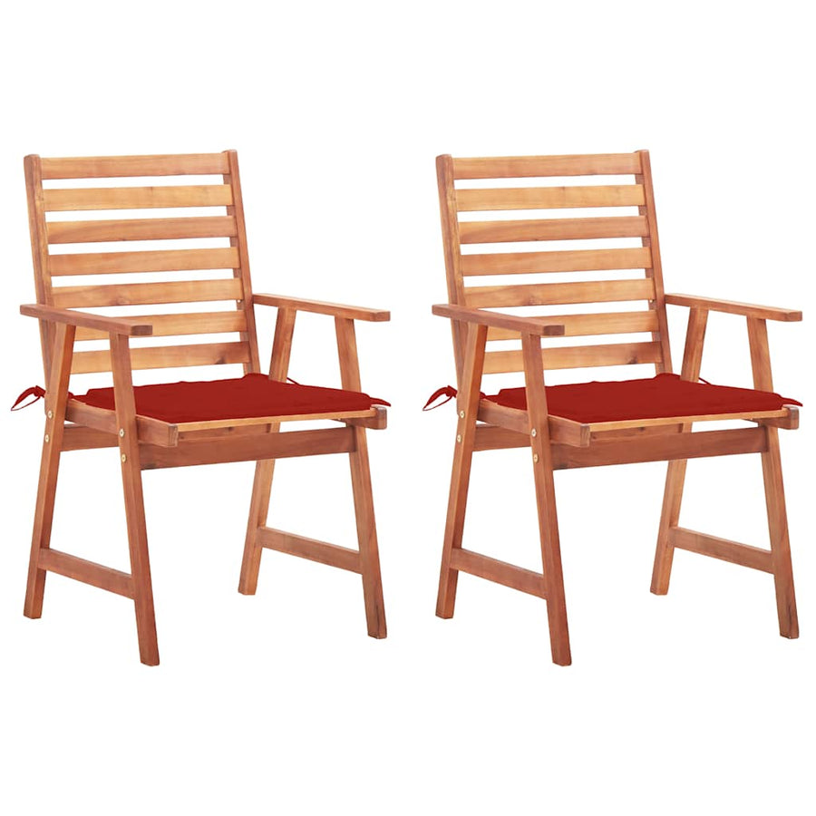 Tuinstoelen Met Kussens Massief Acaciahout 2