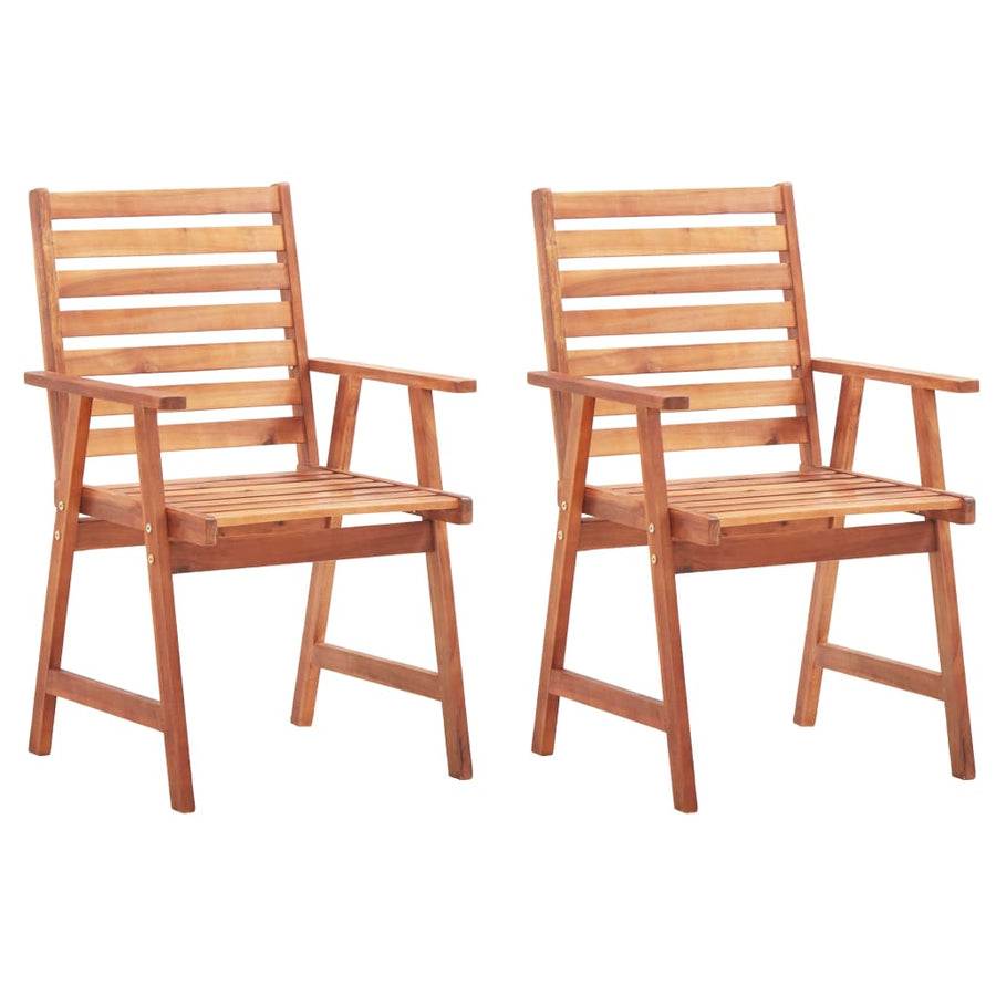 Tuinstoelen Met Kussens Massief Acaciahout 2