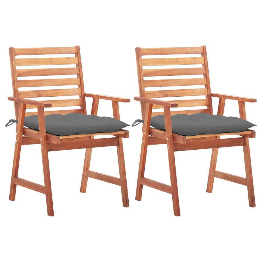 Tuinstoelen Met Kussens Massief Acaciahout 2
