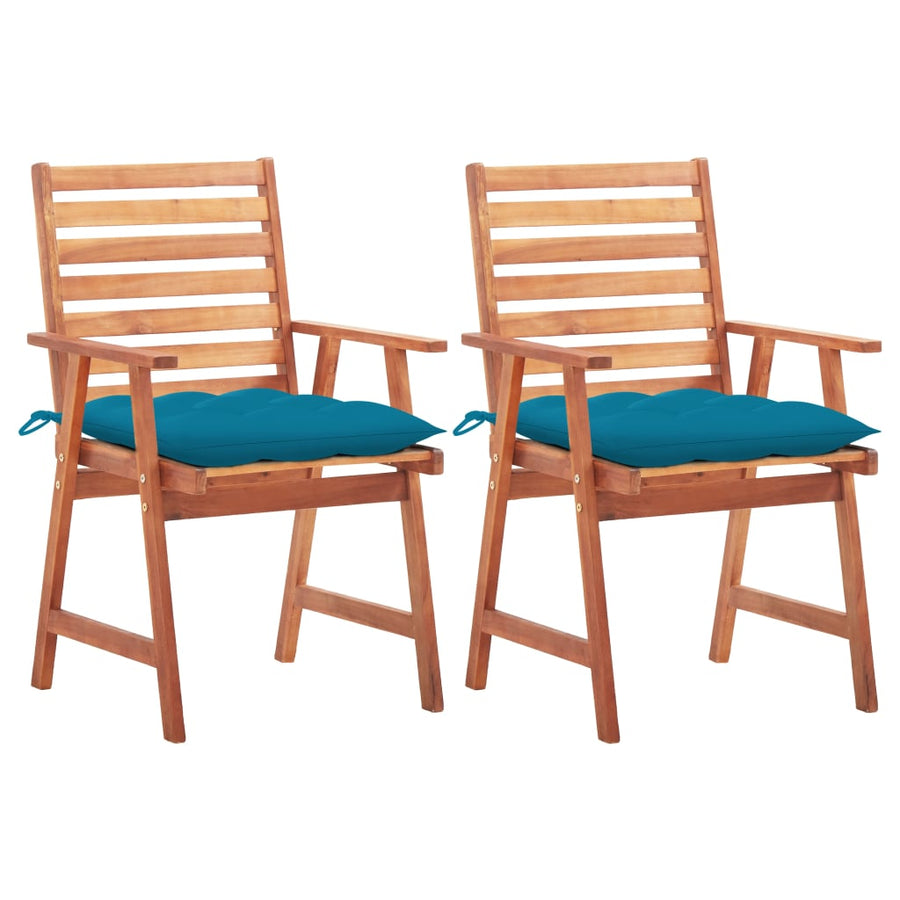 Tuinstoelen Met Kussens Massief Acaciahout 2