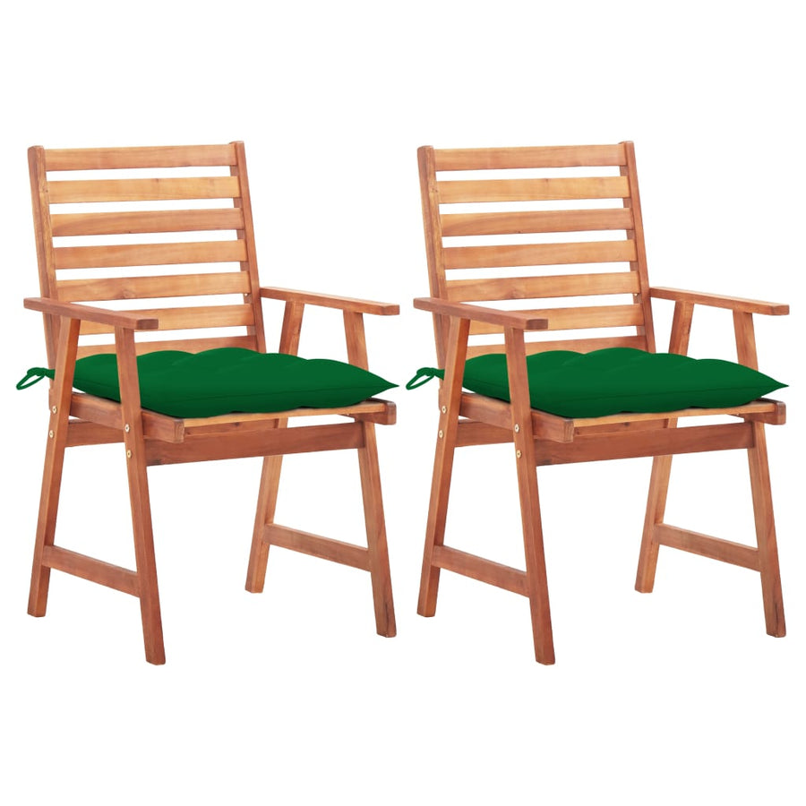 Tuinstoelen Met Kussens Massief Acaciahout 2