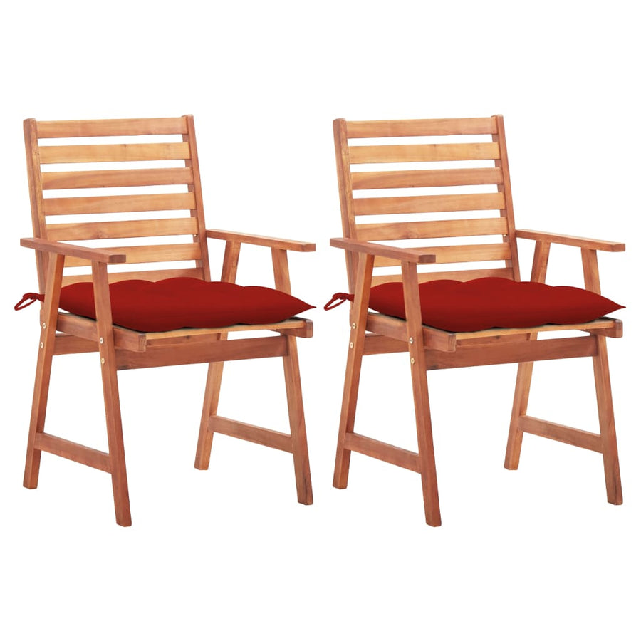 Tuinstoelen Met Kussens Massief Acaciahout 2