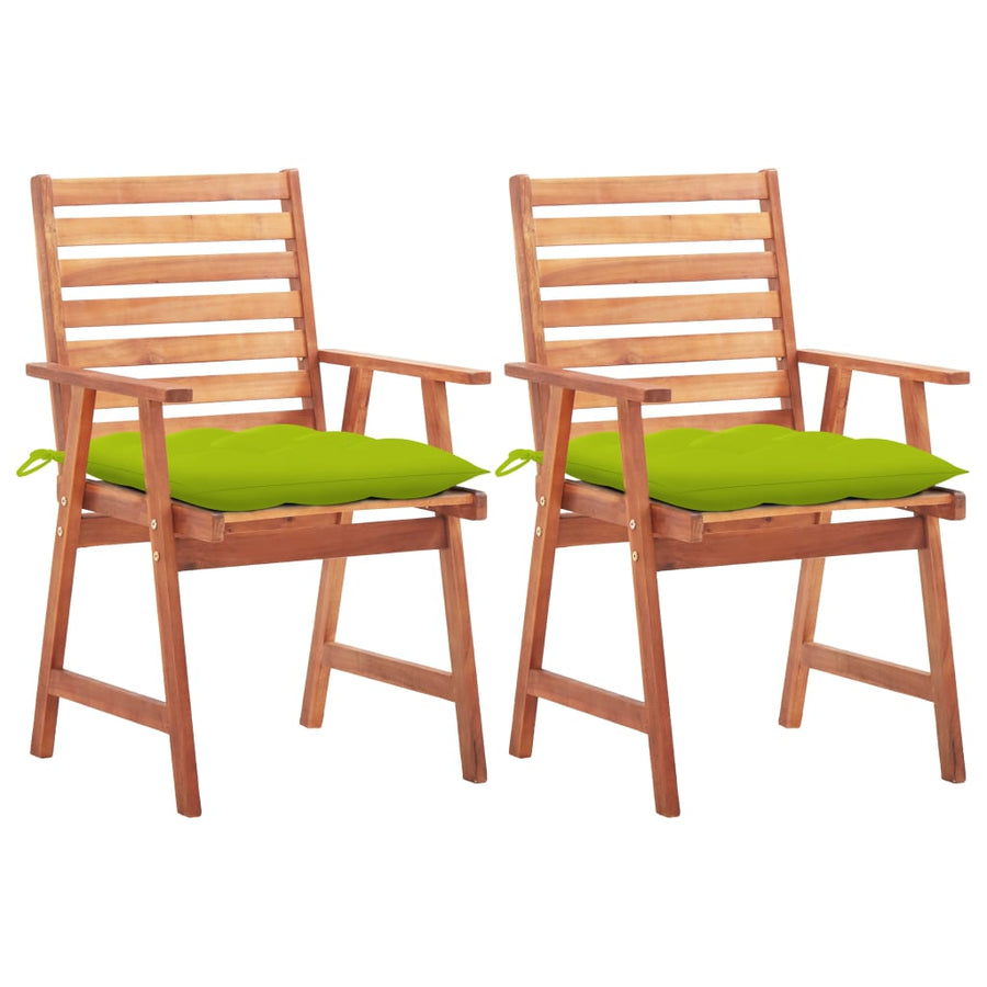 Tuinstoelen Met Kussens Massief Acaciahout 2