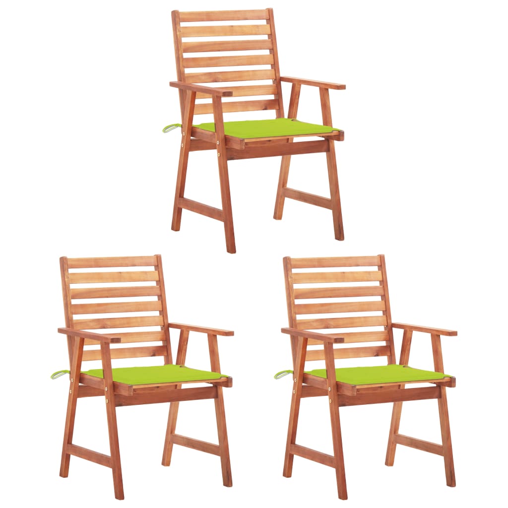 Tuinstoelen Met Kussens Massief Acaciahout 3