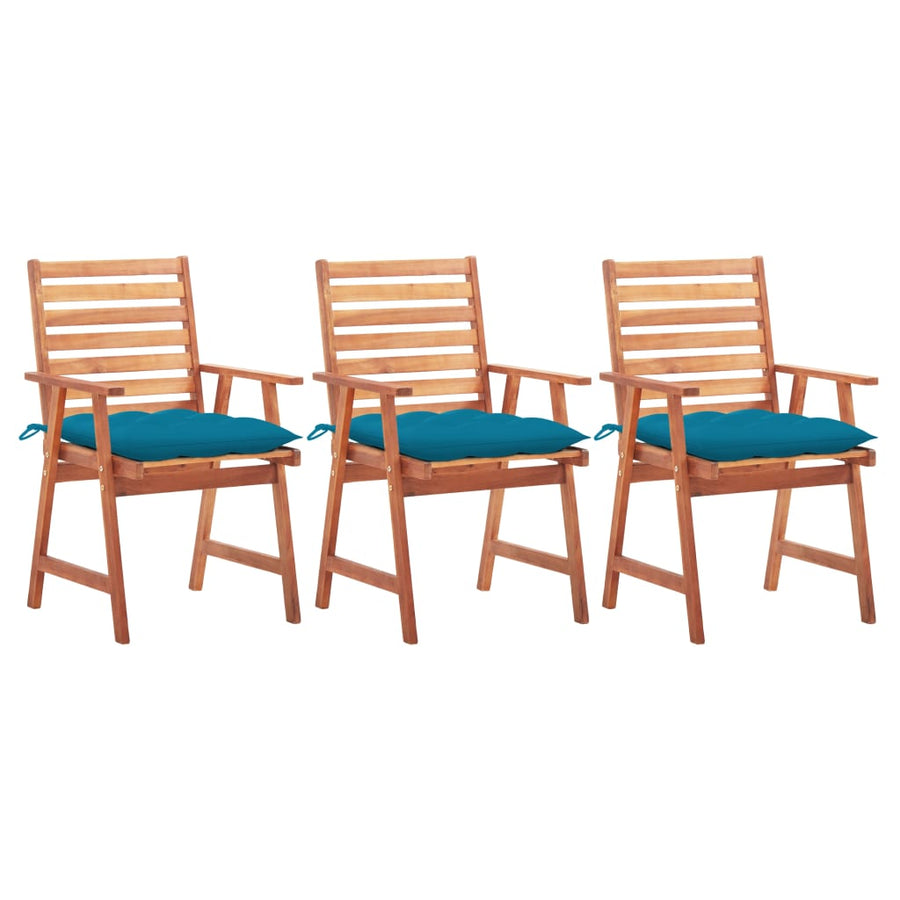 Tuinstoelen Met Kussens Massief Acaciahout 3