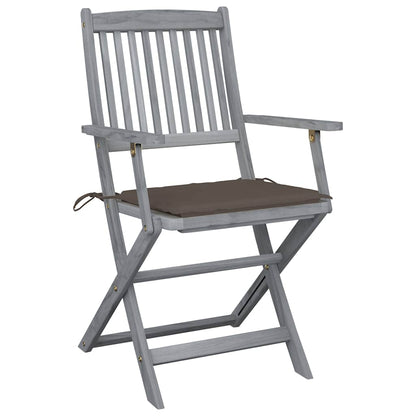 Tuinstoelen Inklapbaar Met Kussens Massief Acaciahout 2