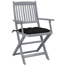 Tuinstoelen Inklapbaar Met Kussens Massief Acaciahout 2