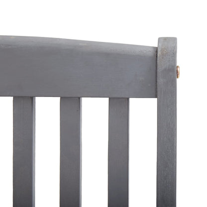 Tuinstoelen 2 st inklapbaar met kussens massief acaciahout