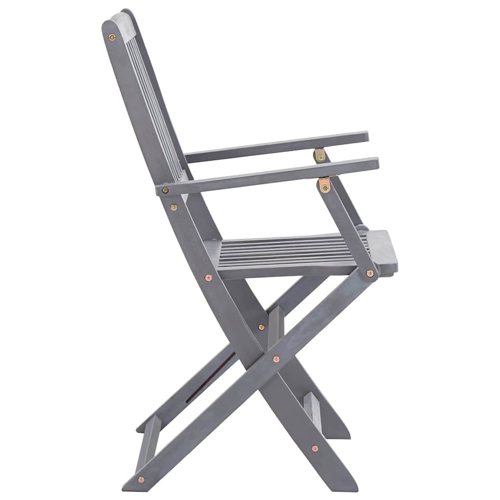 Tuinstoelen 4 St Inklapbaar Met Kussens Massief Acaciahout